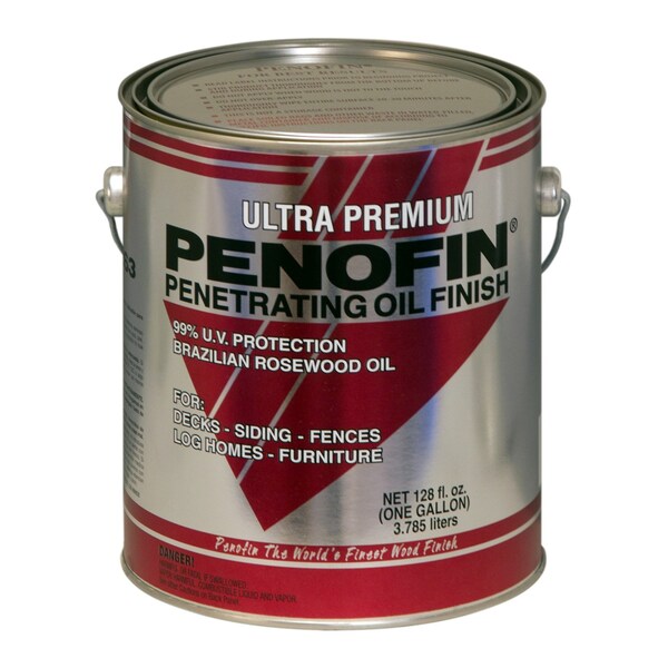 Penofin Ultra Premium Transparent Redwood Oil-Based Penetrating Wood Stain 1 gal